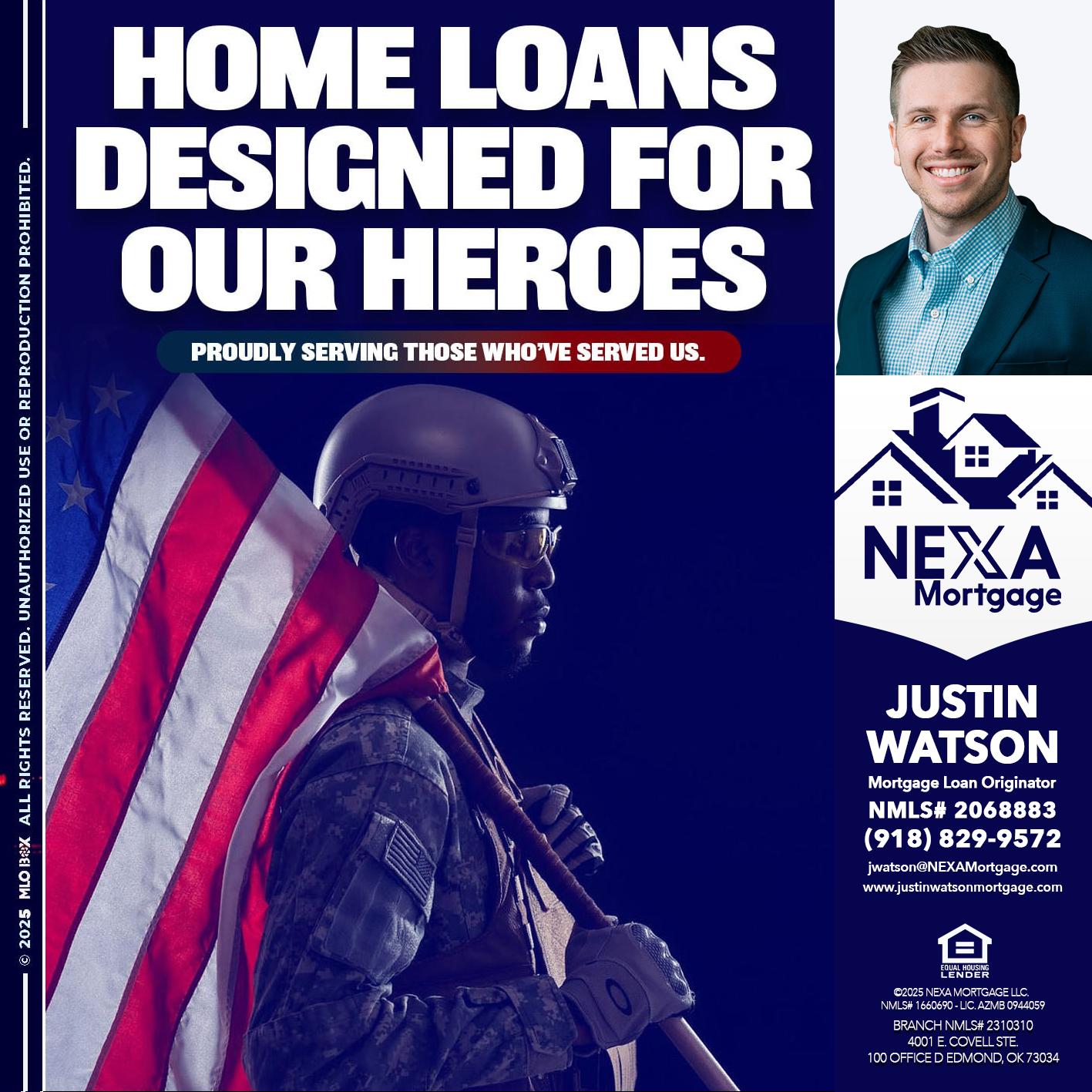 home loans - Justin Watson -Mortgage Loan Originator