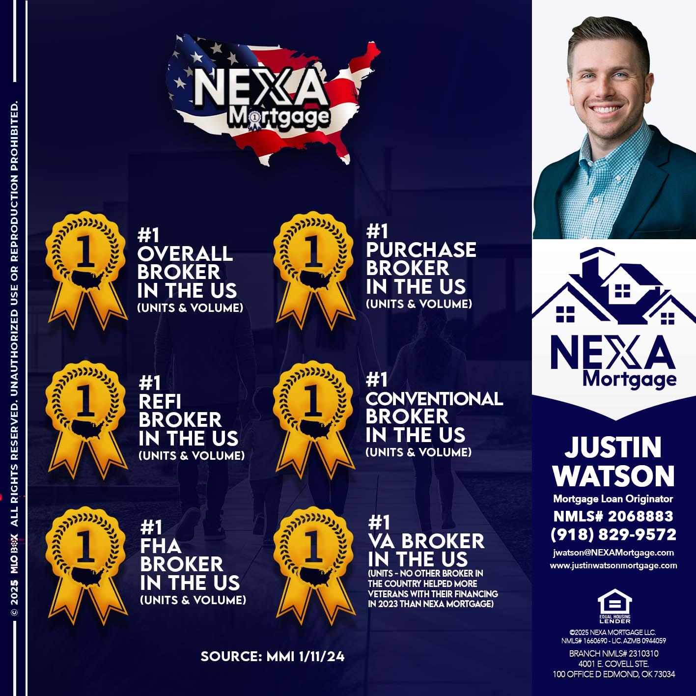 #1 - Justin Watson -Mortgage Loan Originator