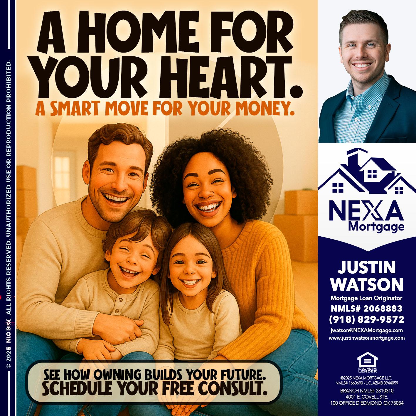 A HOME FOR - Justin Watson -Mortgage Loan Originator