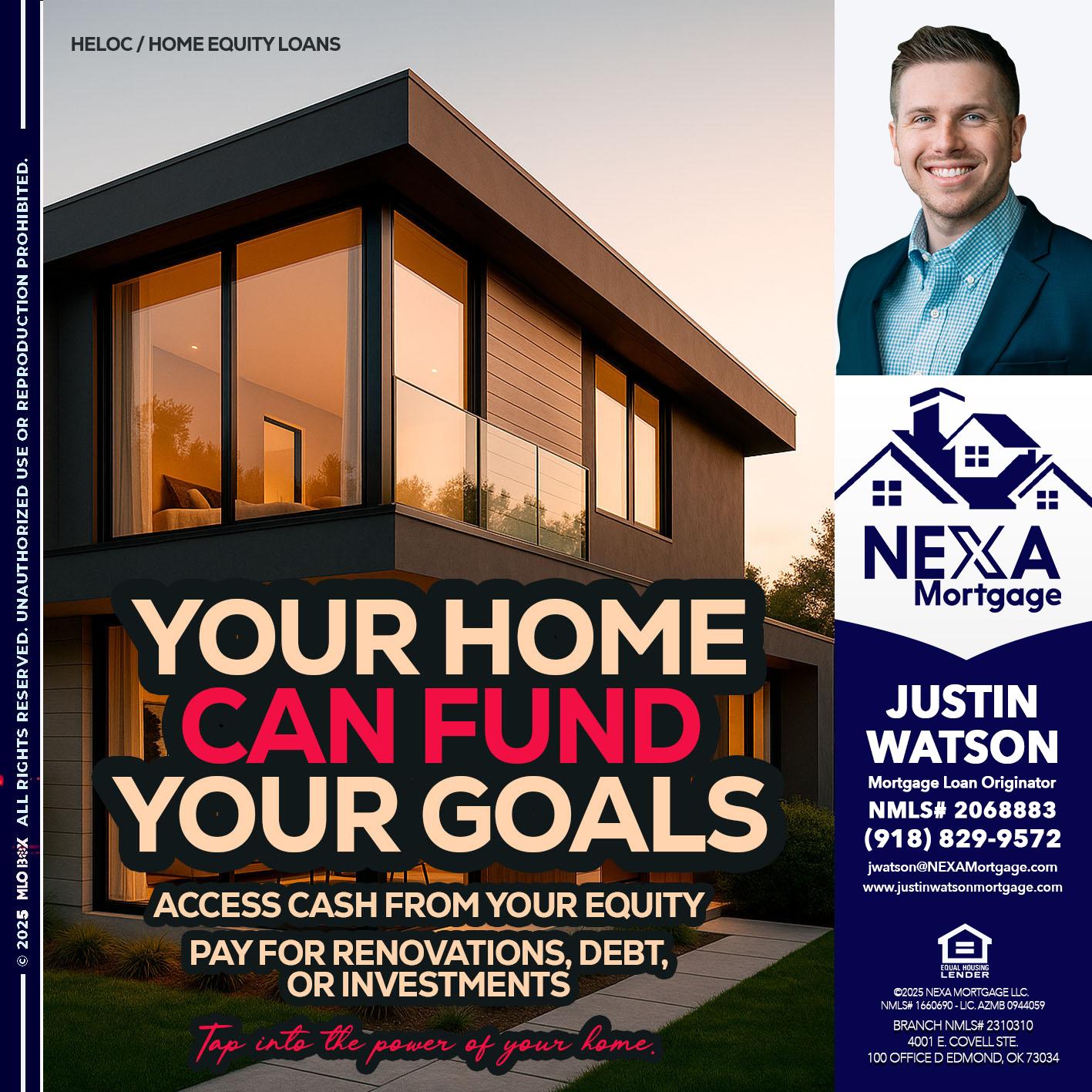 HELOC - Justin Watson -Mortgage Loan Originator