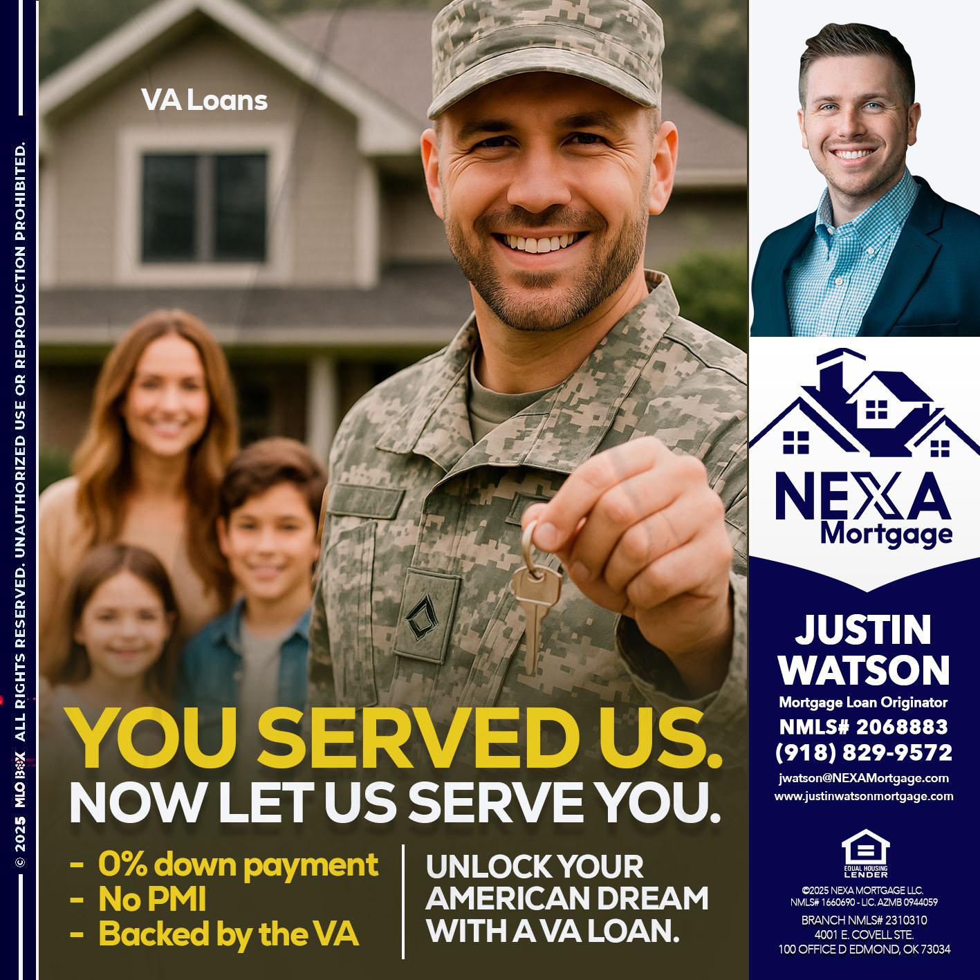YOU DESERVED - Justin Watson -Mortgage Loan Originator