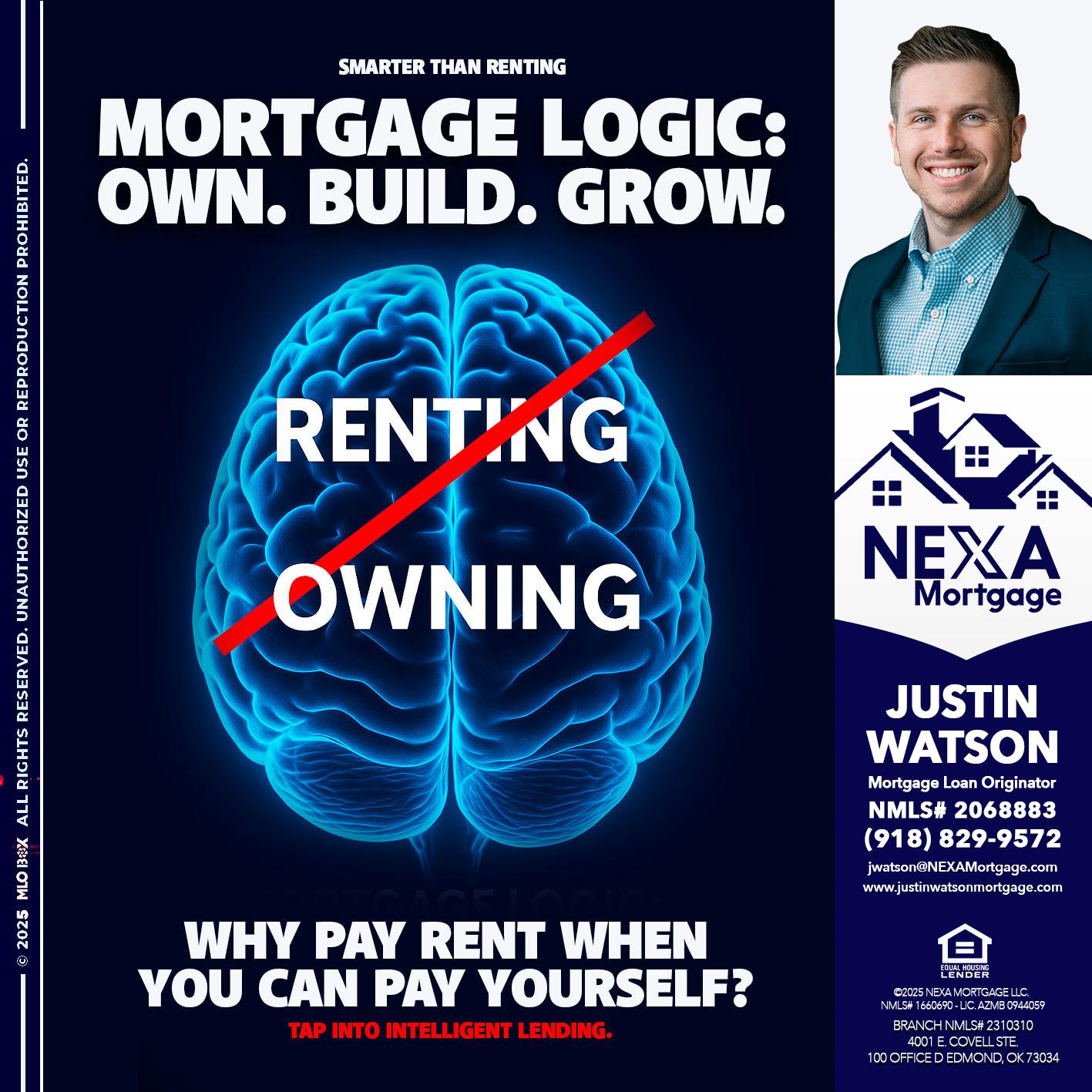 mortgage logic - Justin Watson -Mortgage Loan Originator