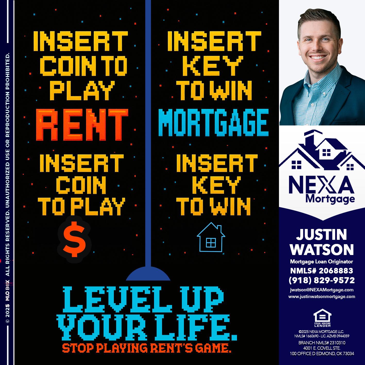 INSERT COIN - Justin Watson -Mortgage Loan Originator
