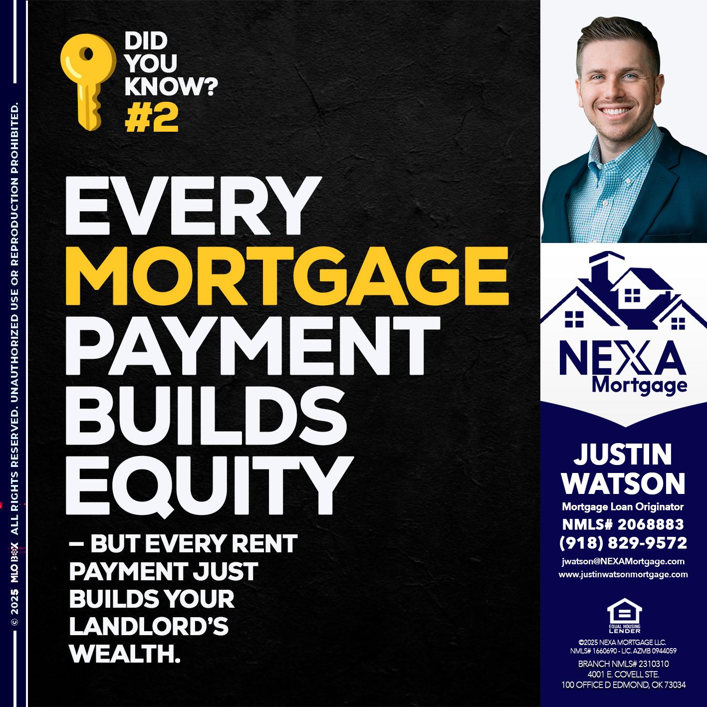 DID YOU KNOW? - Justin Watson -Mortgage Loan Originator