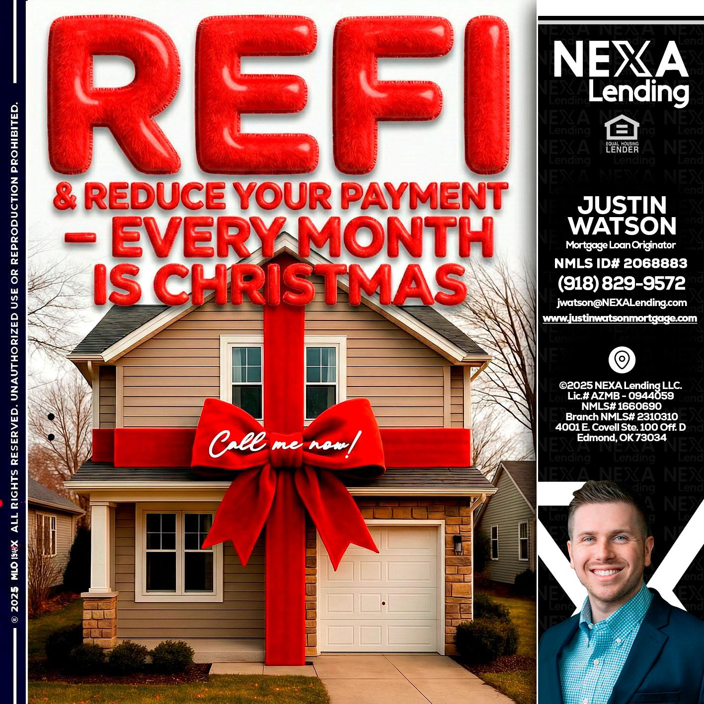 REFI - Justin Watson -Mortgage Loan Originator