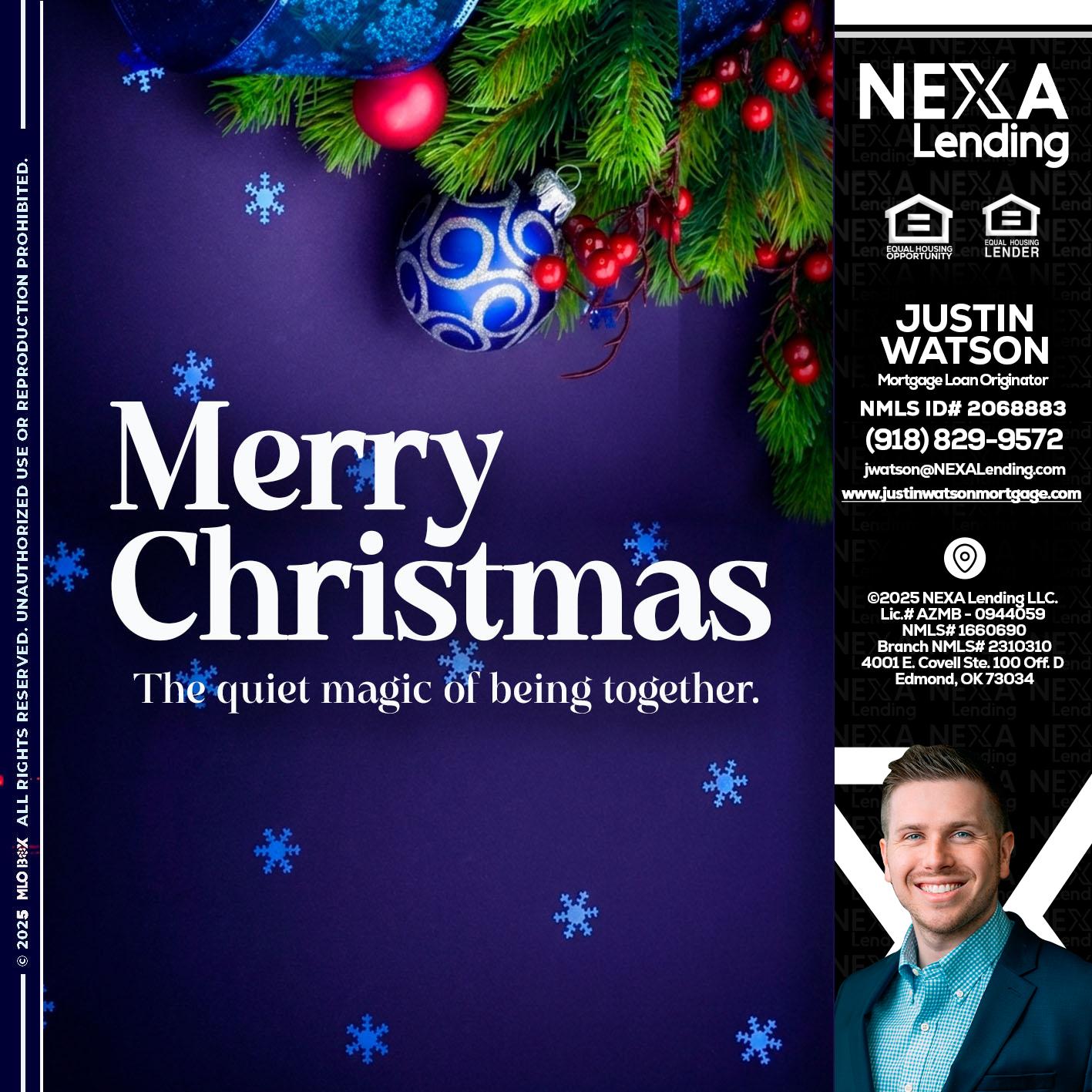 merry christmas - Justin Watson -Mortgage Loan Originator