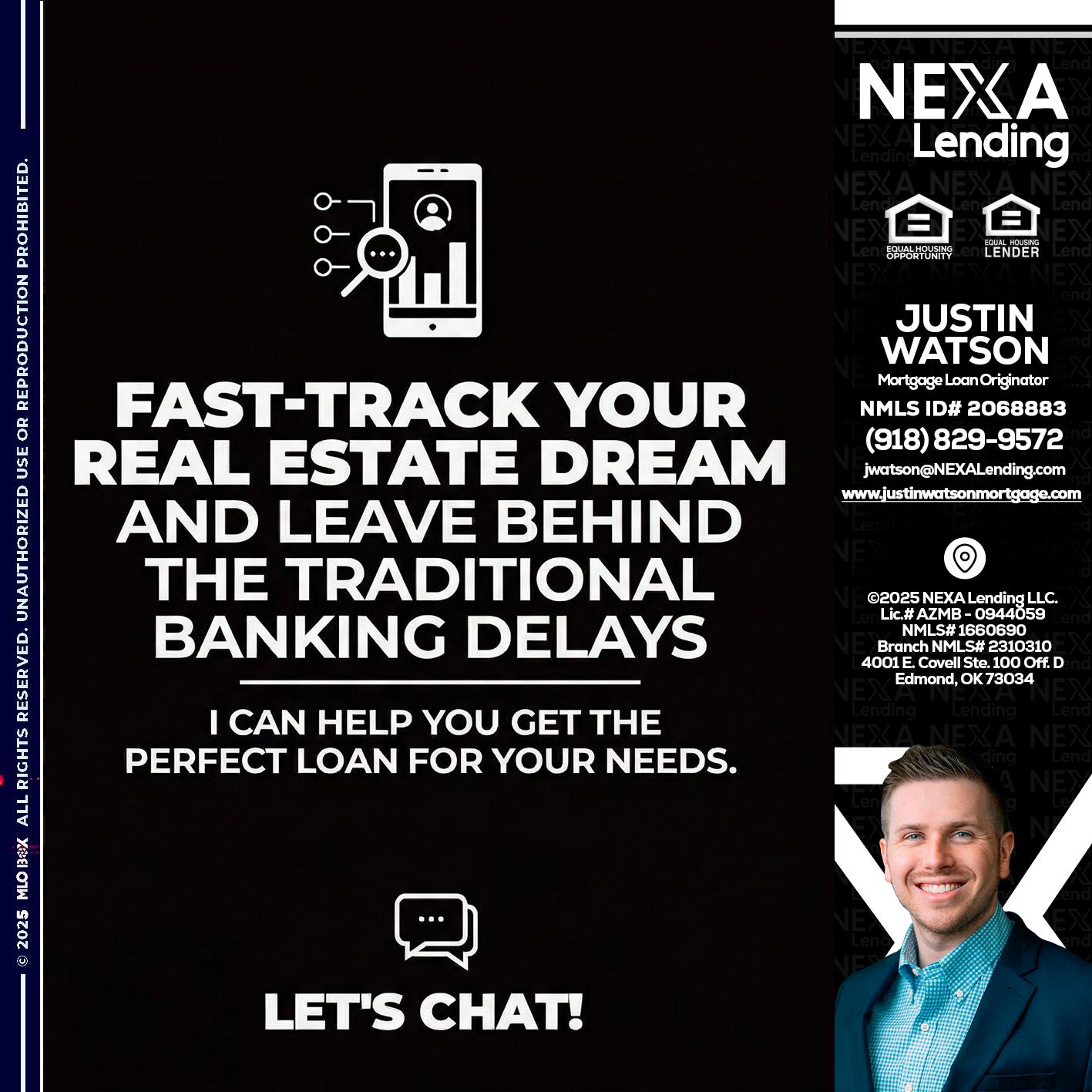 FAST TRACK - Justin Watson -Mortgage Loan Originator