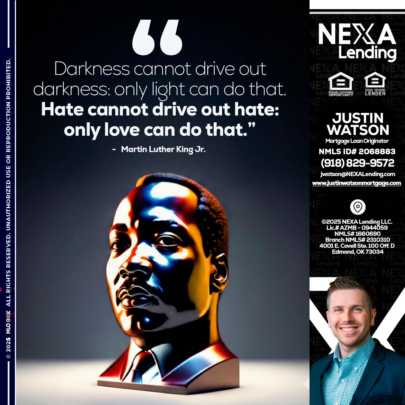 MLK 2026 - Justin Watson -Mortgage Loan Originator