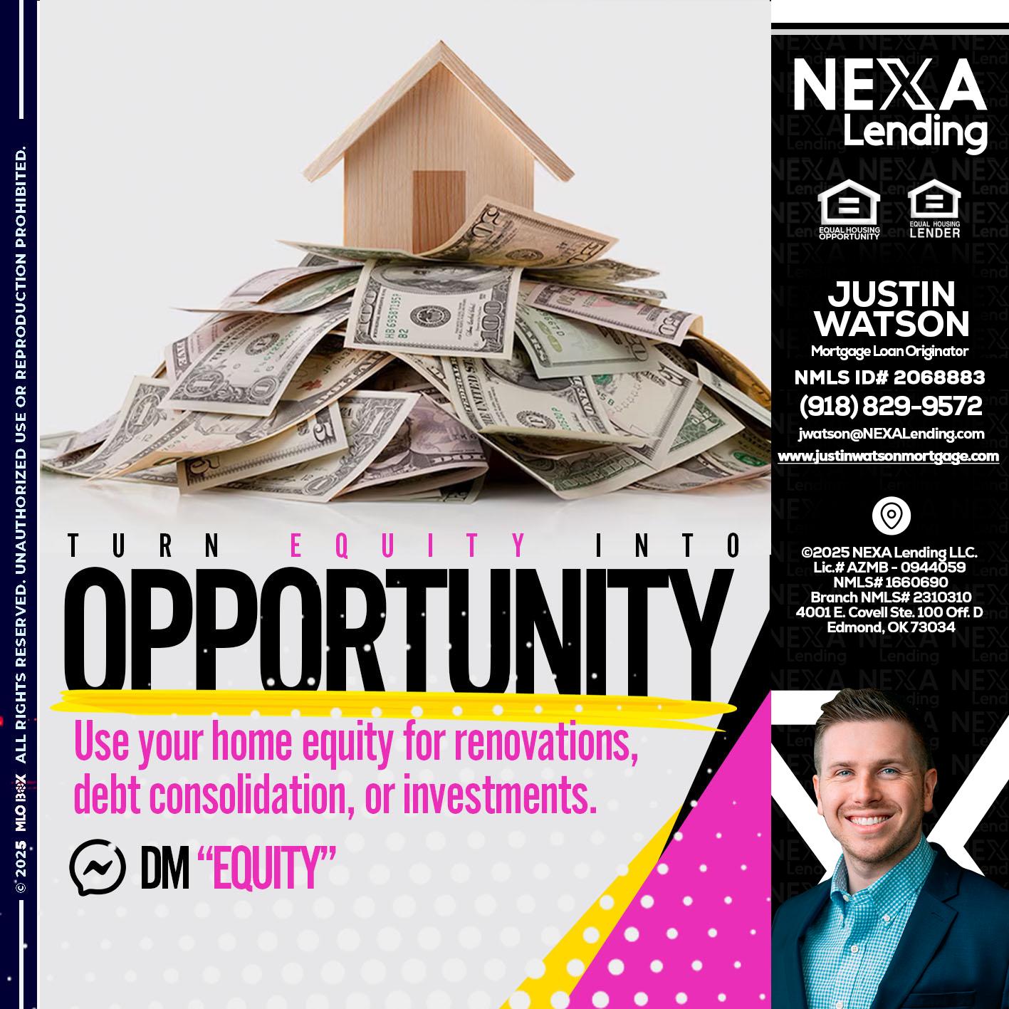 opportunity - Justin Watson -Mortgage Loan Originator