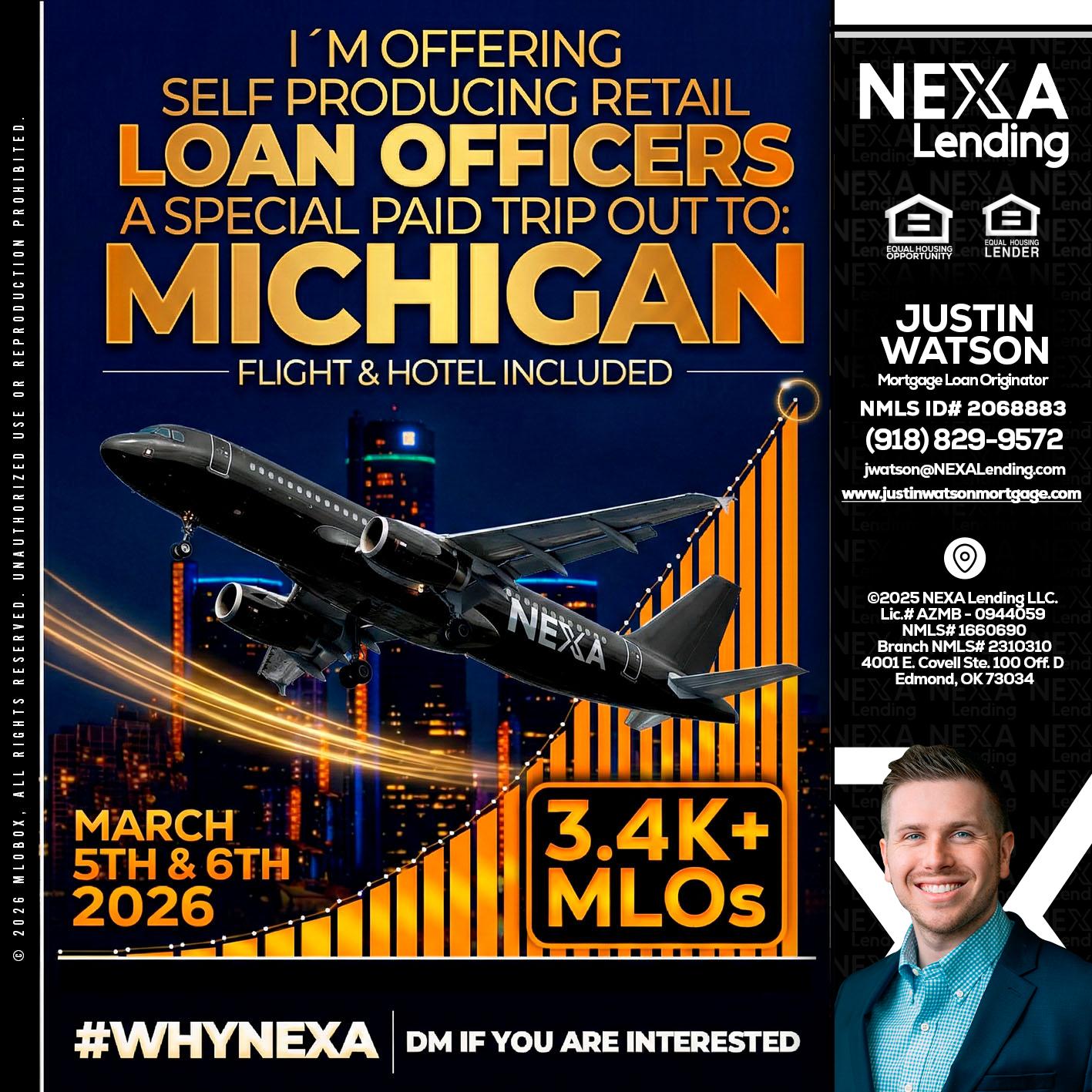 MICHIGAN - Justin Watson -Mortgage Loan Originator