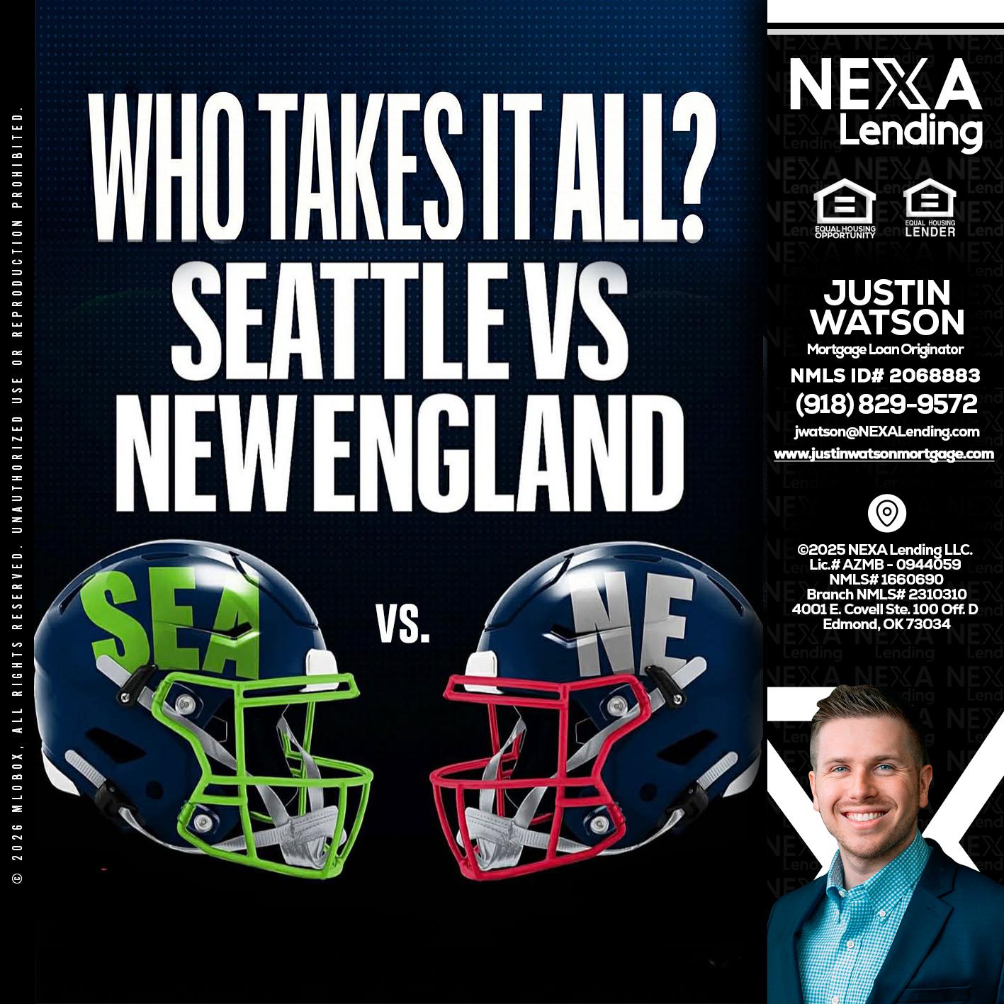 WHO TAKE IT ALL? - Justin Watson -Mortgage Loan Originator