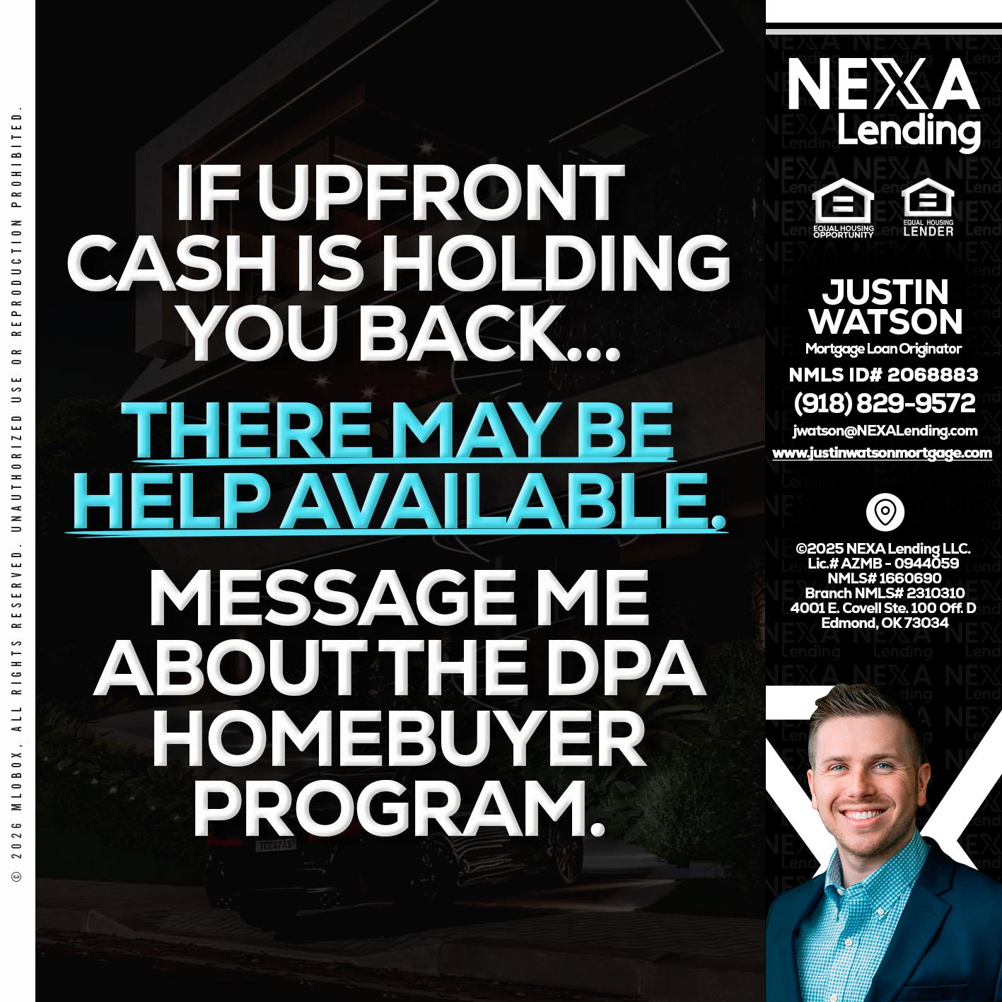 IF UPFRONT - Justin Watson -Mortgage Loan Originator