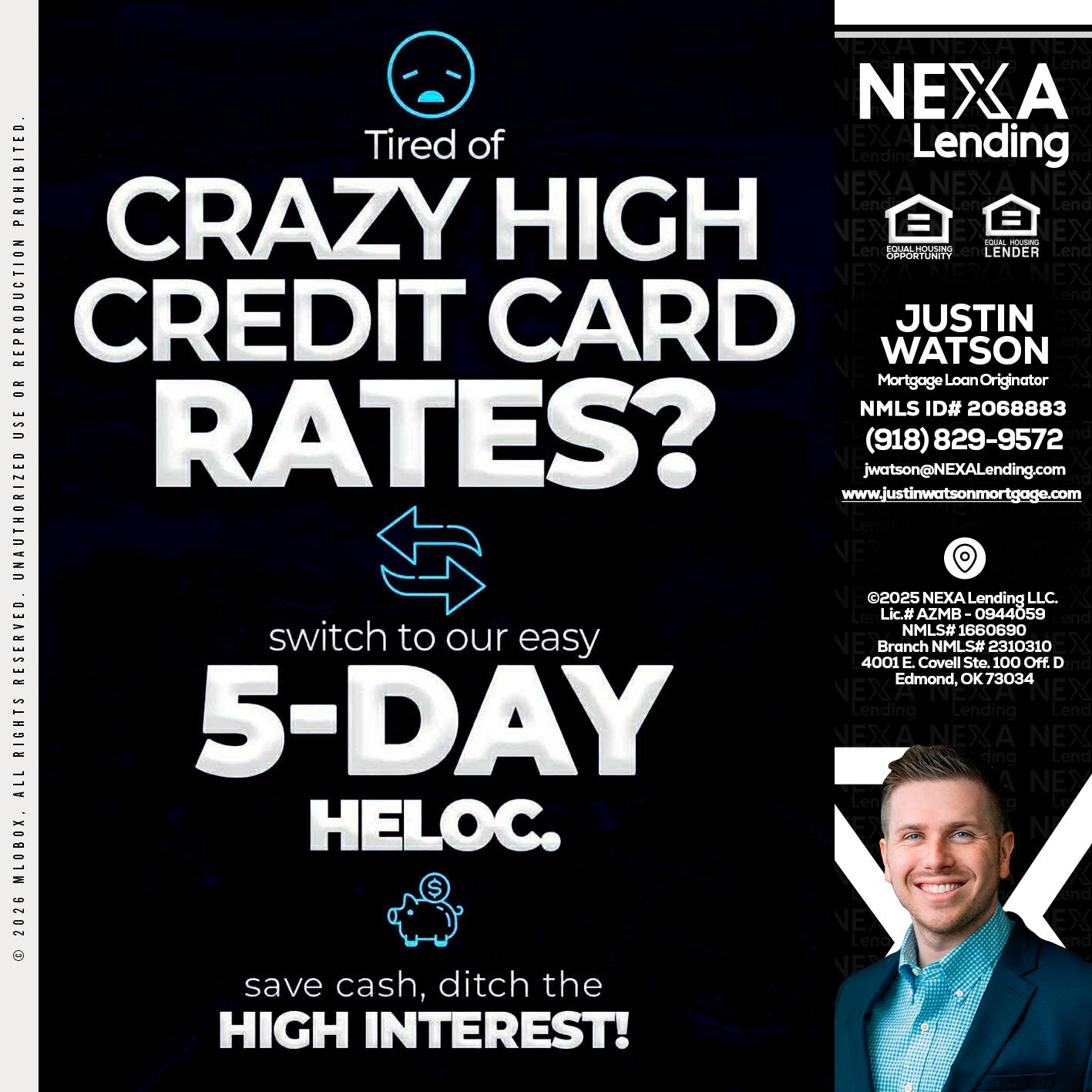 CRAZY HIGH - Justin Watson -Mortgage Loan Originator