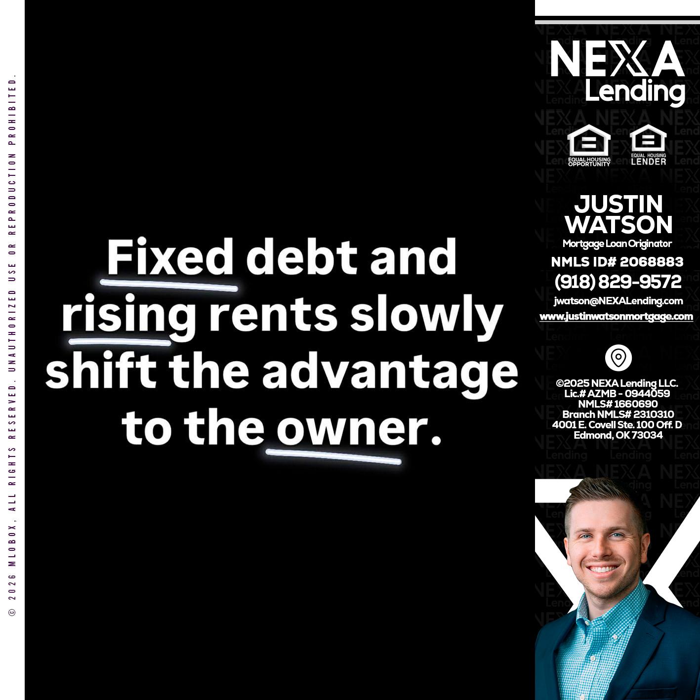 FIXED DEBT - Justin Watson -Mortgage Loan Originator