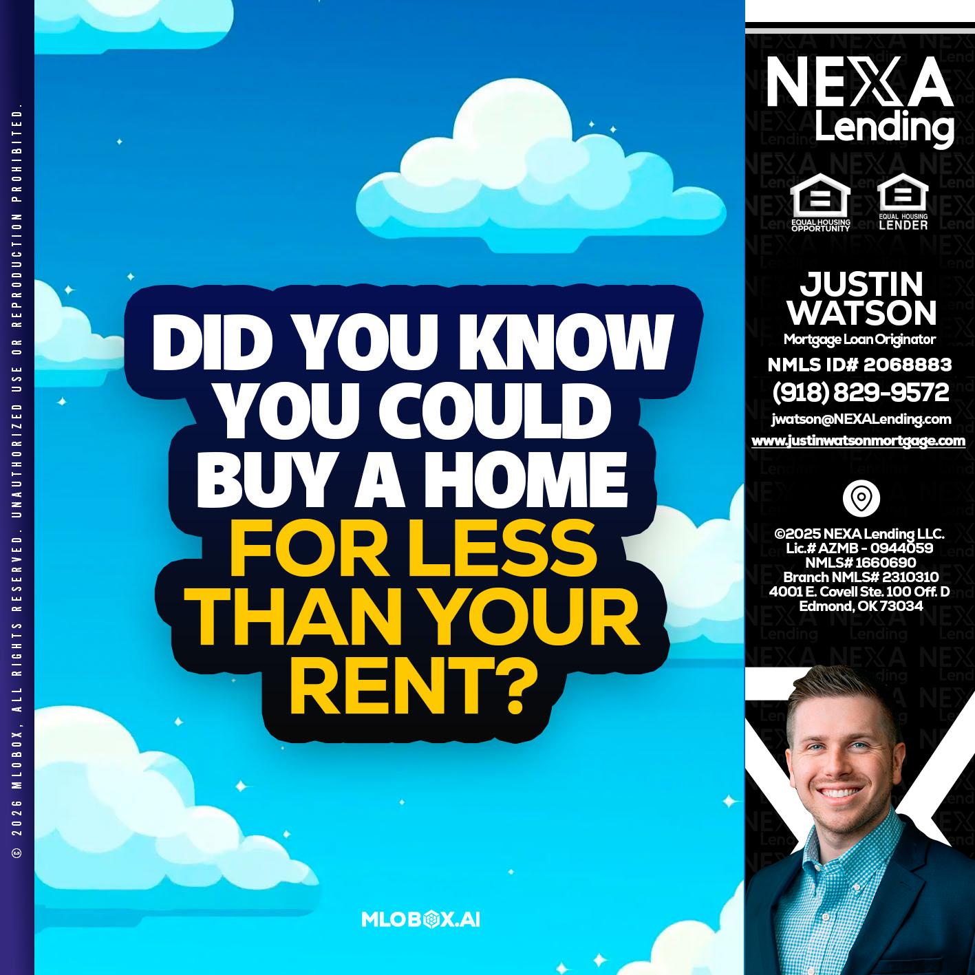 DID YOU KNOW - Justin Watson -Mortgage Loan Originator