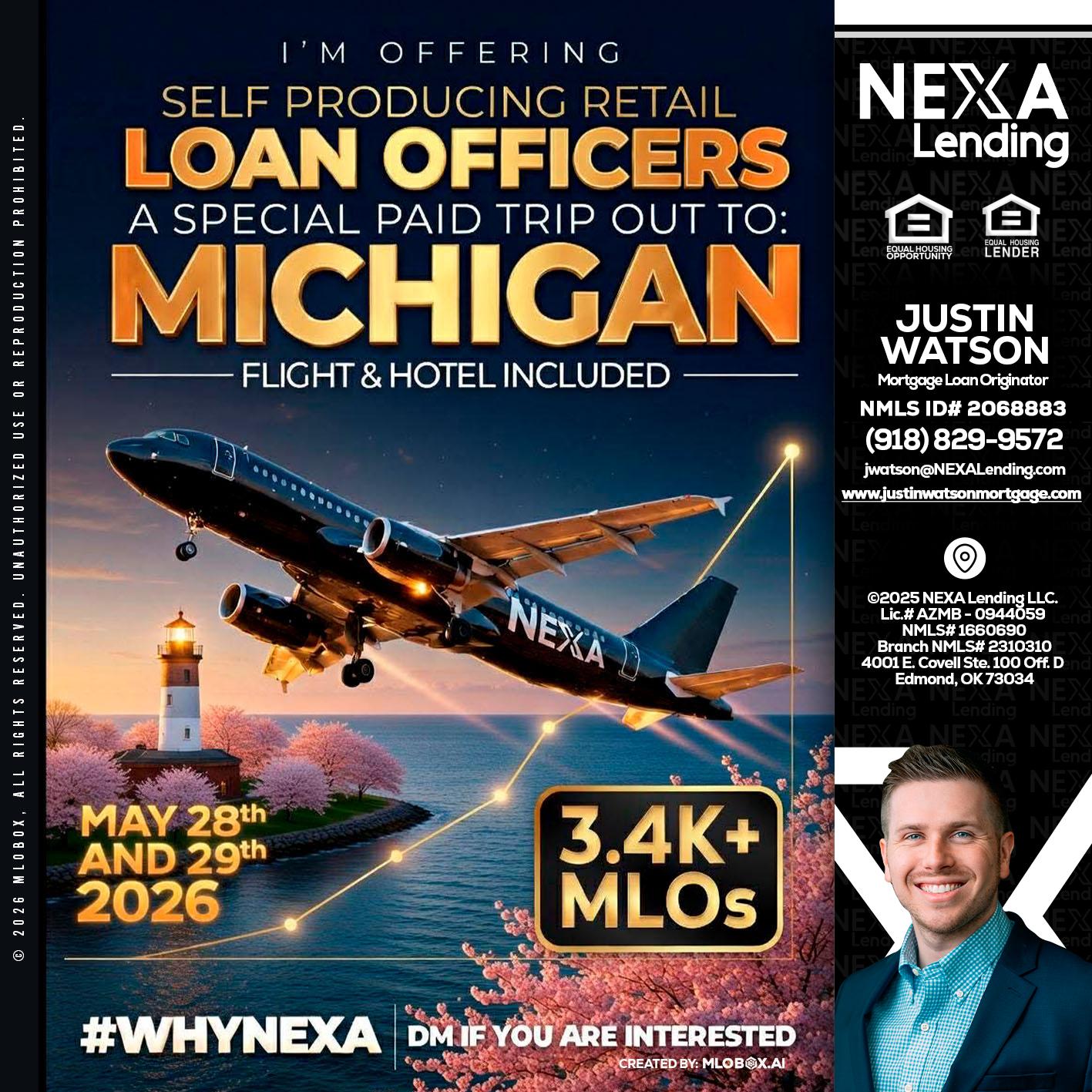 MICHIGAN TRIP - Justin Watson -Mortgage Loan Originator