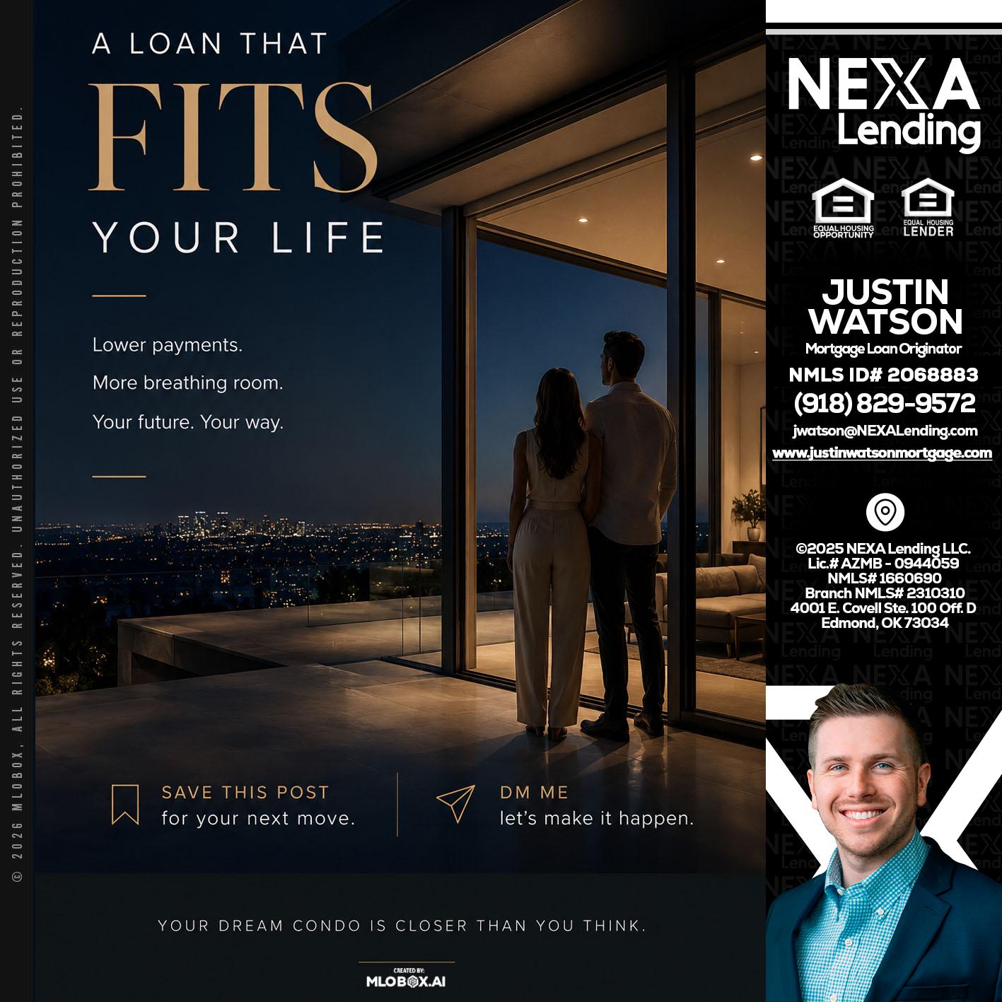 LOANS THAT FIT - Justin Watson -Mortgage Loan Originator