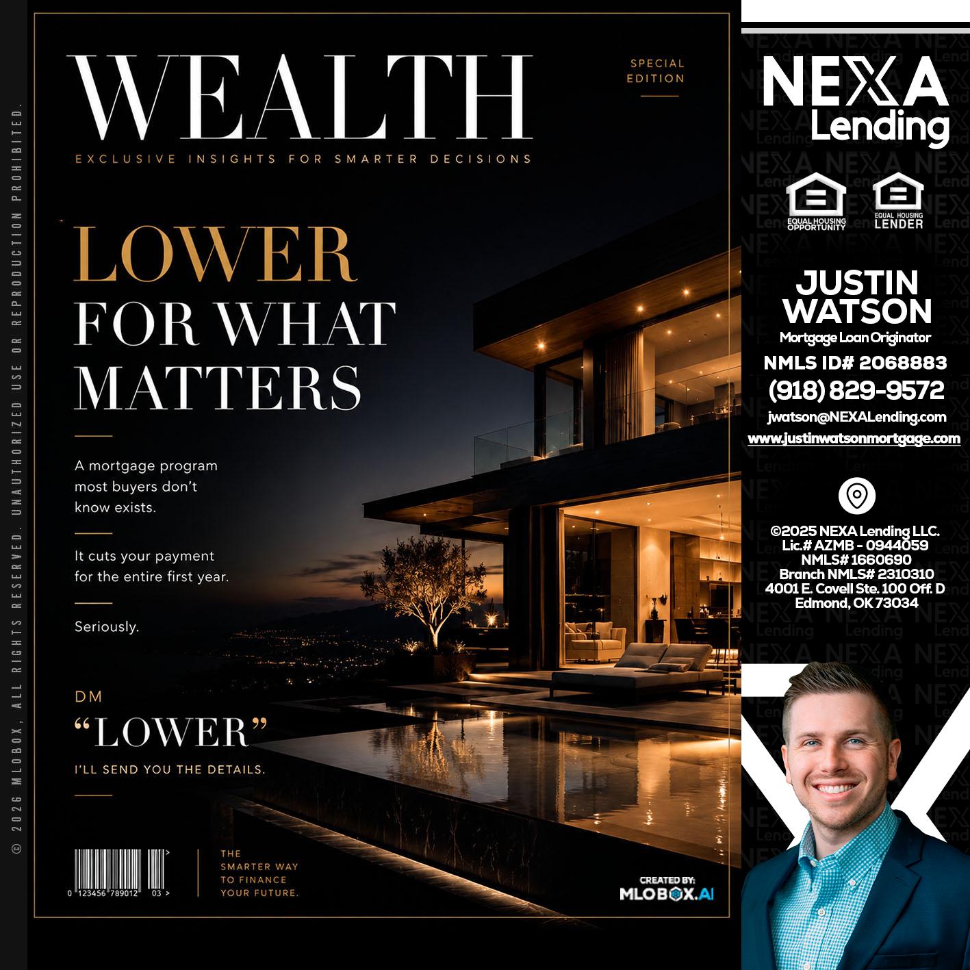 WEALTH - Justin Watson -Mortgage Loan Originator