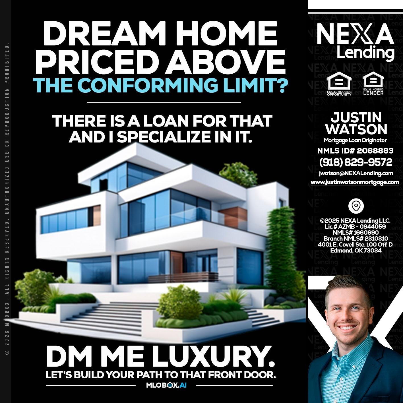DREAM HOME - Justin Watson -Mortgage Loan Originator