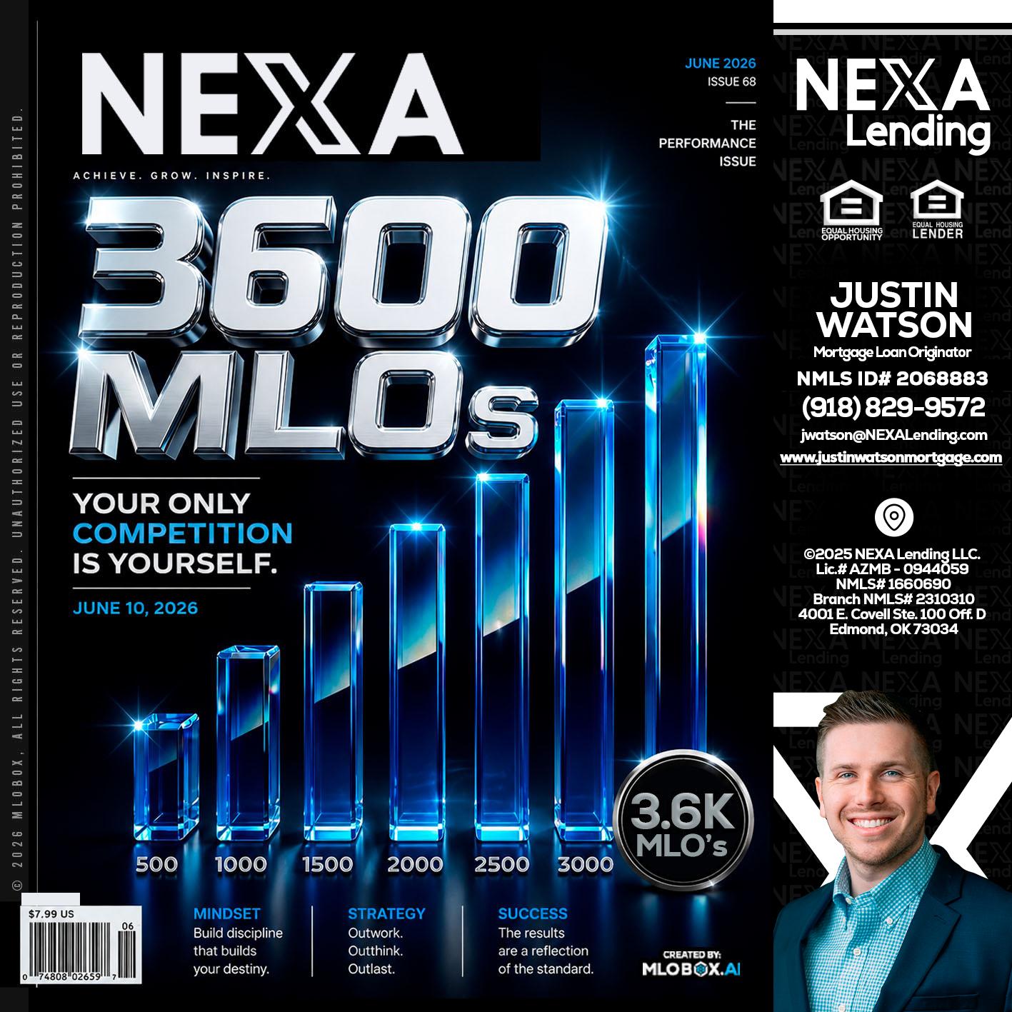3600 MLOs - Justin Watson -Mortgage Loan Originator