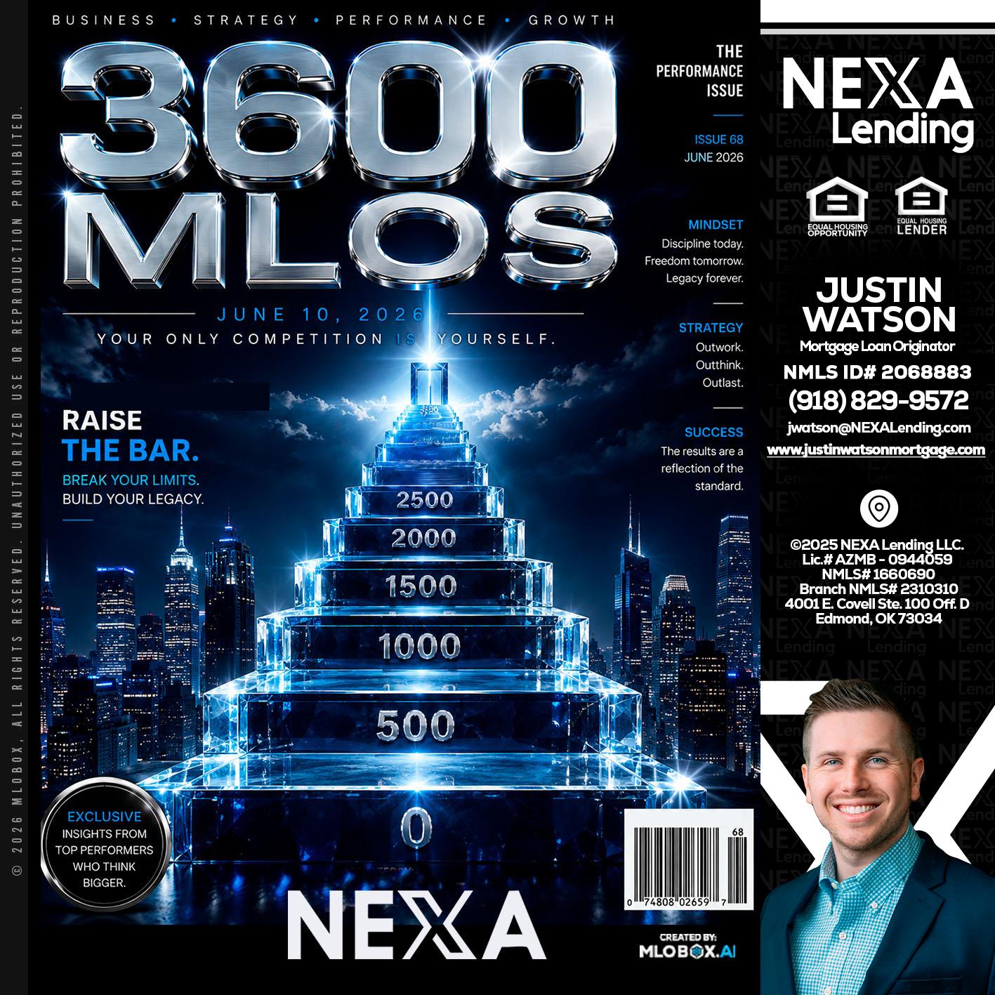 3600 MLOs - Justin Watson -Mortgage Loan Originator