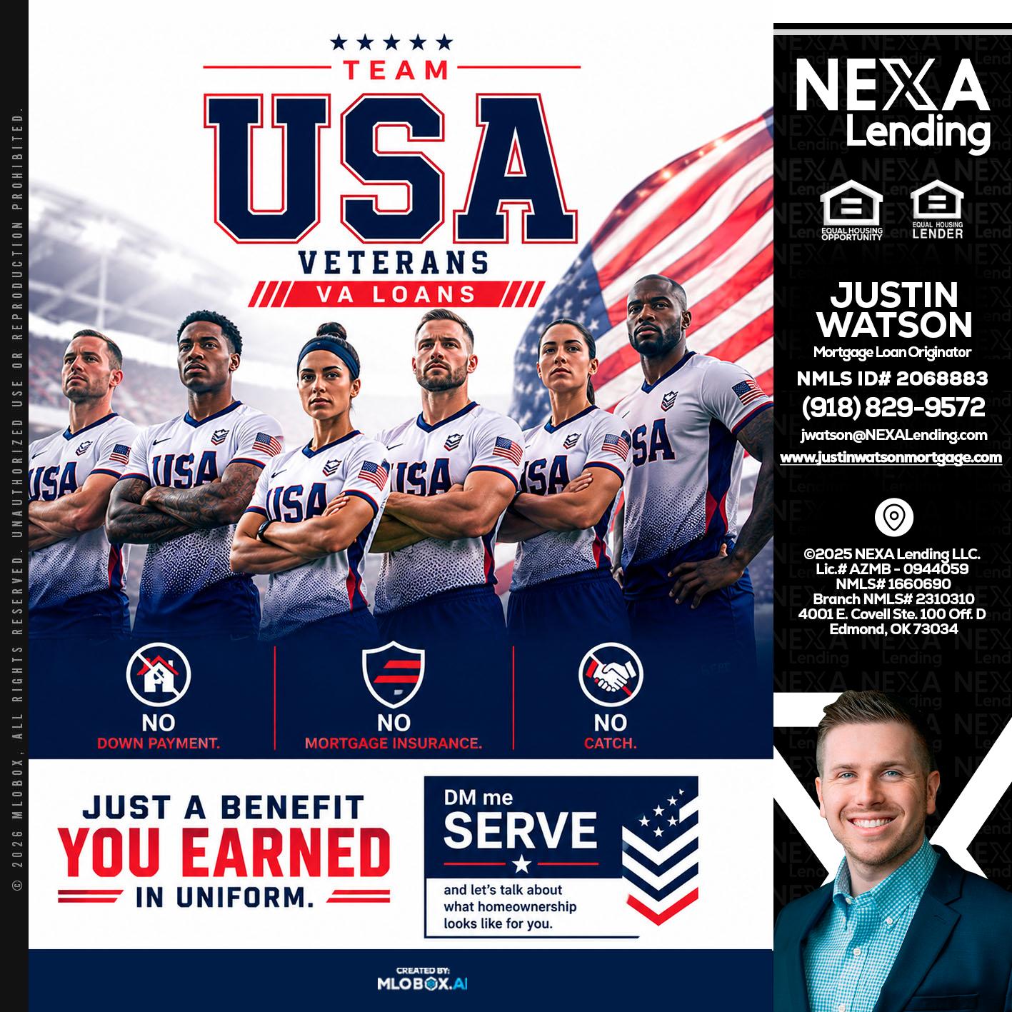 USA TEAM - Justin Watson -Mortgage Loan Originator